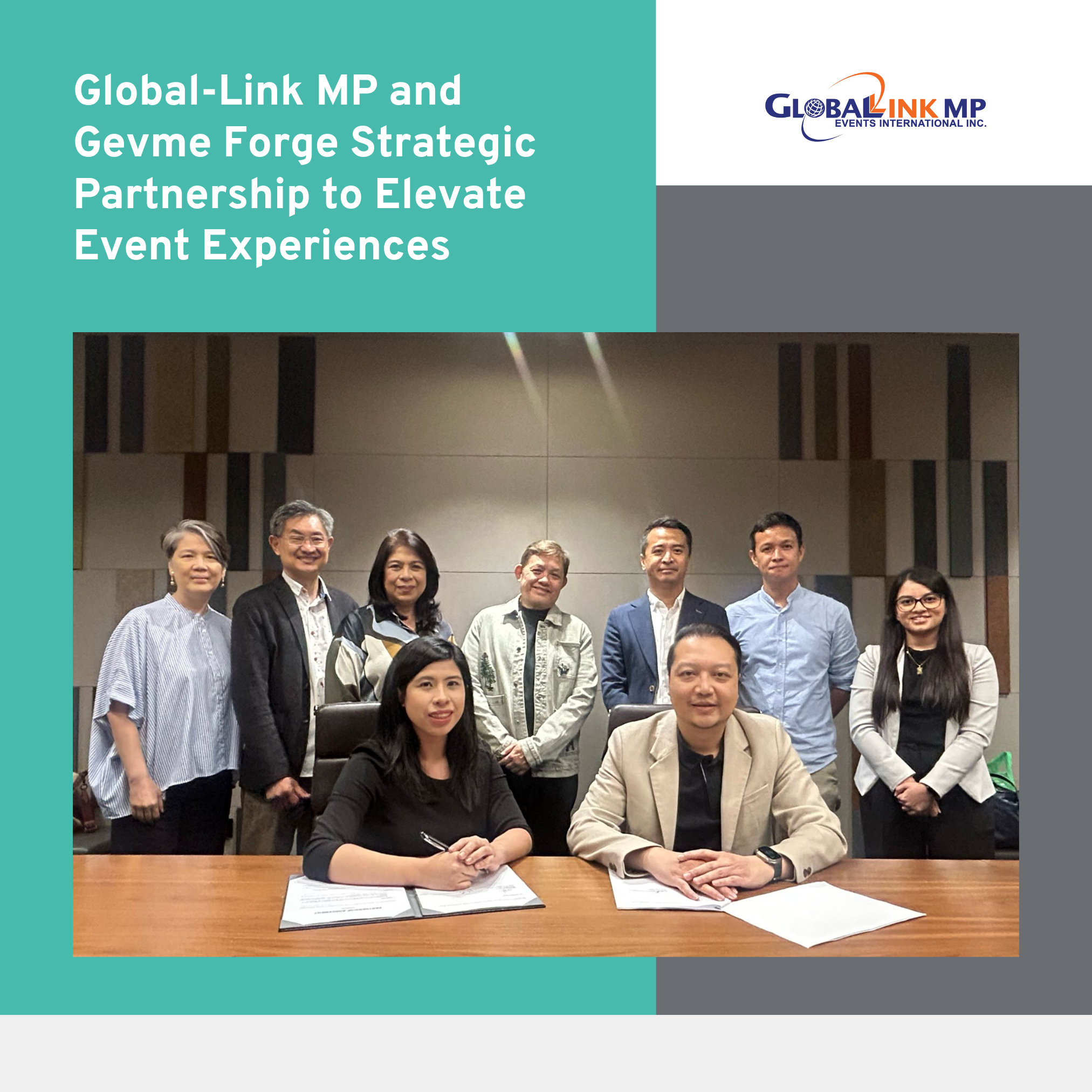 Global-Link MP and Gevme Forge Strategic Partnership to Elevate Event Experiences